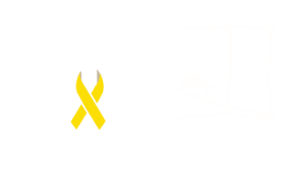 לוגו תנועת אור עם סרט החטופים בצבע צהוב